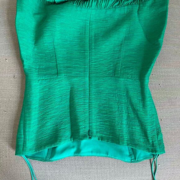 BEST Alexis Sunniva Maxi Dress Gown XS/S/M Green Pleated Party Cocktail Wedding - Picture 5 of 9